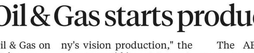 Cairn Oil & Gas starts production In Rajasthan- Business Standard_12th May